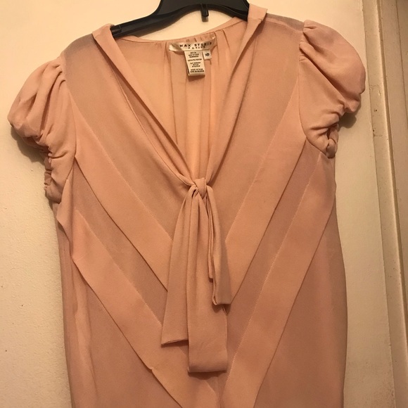 Max studio pink bubble top - Picture 5 of 8